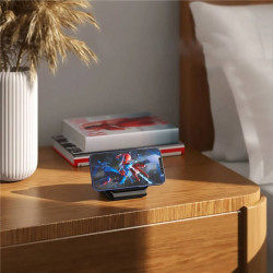 Ładowarka bezprzewodowa indukcyjna MagSafe Qi do smartwatch Apple Watch / do telefonu Apple Watch / do Apple AirPods 15W czarna
