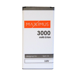 BATERIA MAXXIMUS do telefonu Samsung Galaxy S5 / S5+ / S5 Active / S5 Neo / XCover 4 3000mAh EB-BG900BBE