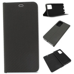 Etui Flip Vennus na telefon Samsung Galaxy A52 / A52 5G / A52s 5G czarne CARBON
