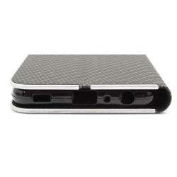 Etui Flip Vennus na telefon Samsung Galaxy A52 / A52 5G / A52s 5G czarne carbon