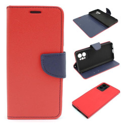 Etui z klapką Fancy Diary na telefon Realme GT 2 Pro 5G RMX3301 czerwone