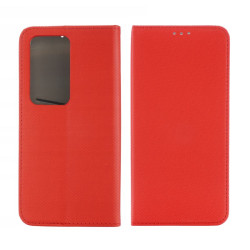 Etui Smart Magnet na telefon Xiaomi Redmi 15 5G 25057RN09E / Redmi 15 4G 25062RN2DE czerwone