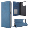 Etui z klapką Realme Note 70T RMX5313 Smart Retro granatowe