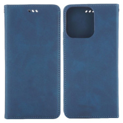 Etui z klapką Realme Note 70T RMX5313 Smart Retro granatowe