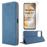 Etui z klapką Realme Note 70T RMX5313 Smart Retro granatowe