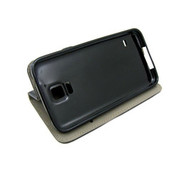 Etui Smart Magnet na telefon Samsung Galaxy S5 G900 / S5 Neo G903 czarne