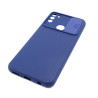 Etui SILICONE LENS na telefon motorola moto g50 5G granatowe