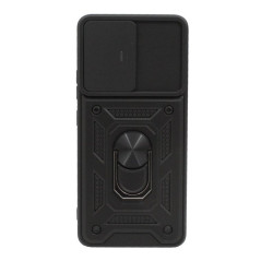 Etui pancerne CamShield Ring na telefon motorola moto g72 czarne