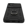 Etui pancerne CamShield Ring na telefon motorola moto g72 czarne