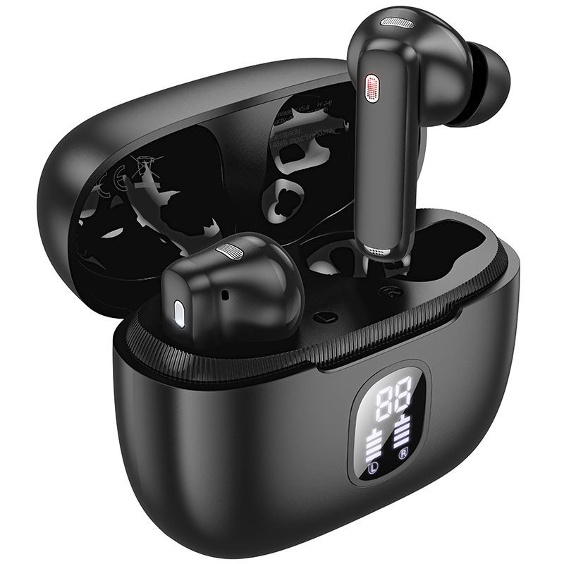 Słuchawki bluetooth 5.4 TWS ANC douszne FQ7 czarne