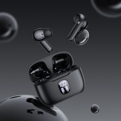 Słuchawki bluetooth 5.4 TWS ANC douszne FQ7 czarne