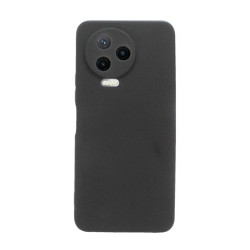 Etui Silicon Case na telefon Infinix SMART 7 4G LTE X6515 / 7 HD 4G LTE X6516 czarne MATT