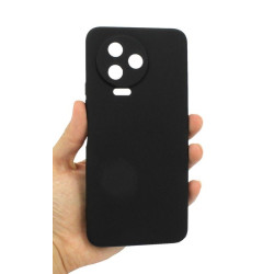 Etui Silicon Case na telefon Infinix SMART 7 4G LTE X6515 / 7 HD 4G LTE X6516 czarne MATT