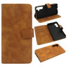 Etui Smart Leather na telefon Samsung Galaxy A16 4G A165 / 5G A166 brązowe