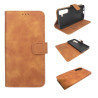 Etui Smart Leather na telefon Samsung Galaxy S25 5G S931 brązowe