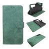 Etui Smart Leather na telefon Samsung Galaxy S25 5G S931 zielone