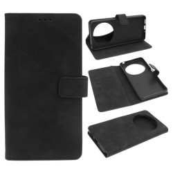 Etui Smart Leather na telefon Xiaomi Redmi 14C 2409BRN2CA / POCO C75 2410FPCC5G czarne