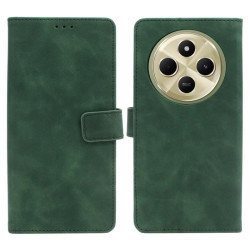 Etui Smart Leather na telefon Xiaomi Redmi 14C 2409BRN2CA / POCO C75 2410FPCC5G zielone