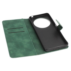 Etui Smart Leather na telefon Xiaomi Redmi 14C 2409BRN2CA / POCO C75 2410FPCC5G zielone