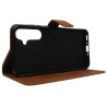 Etui Smart Leather na telefon Samsung Galaxy A35 5G A356 brązowe