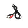 Kabel micro jack 2,5mm na RCA przewód chinch 2,5m stereo