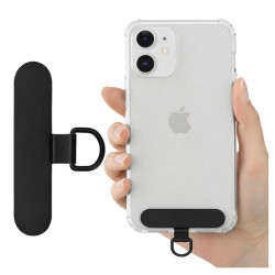 Insert metalowy czarny - uchwyt na smycz