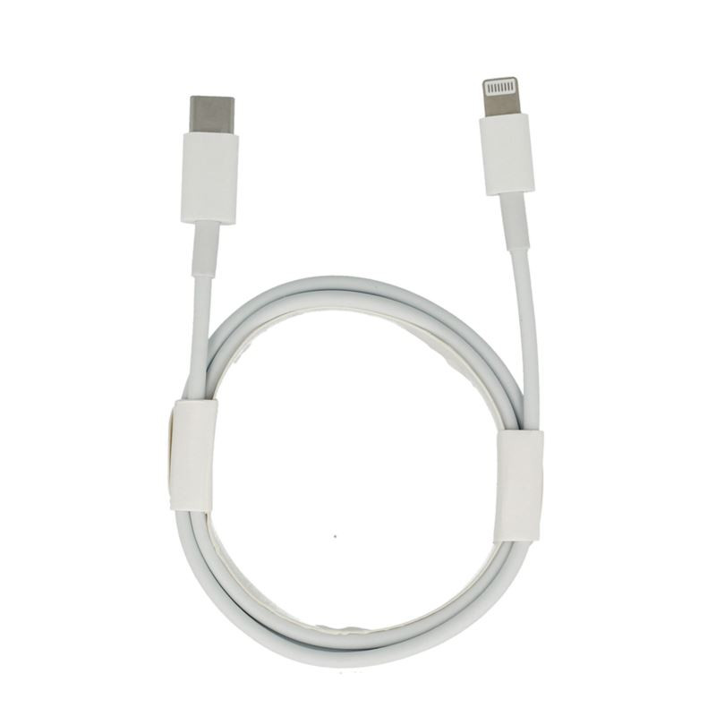 Kabel USB-C PD - Lightning do telefonu Apple iPhone 2m biały przewód wspierający szybkie ładowanie