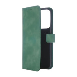 Etui Smart Leather na telefon Xiaomi Redmi 15C 4G 25078RA3EE / Redmi 15C 5G 2508CRN2BE / POCO C85 4G 25078PC3EE zielone