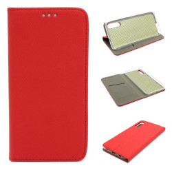 Etui Smart Magnet na telefon Samsung Galaxy A50 A505 / A30s czerwone