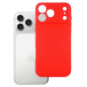 Etui Silicon Case na telefon Apple iPhone 17 Pro Max A3526 czerwone