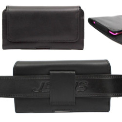 Etui Kabura skórzana CRAZY 3D na telefon Samsung Galaxy S20 Ultra czarne