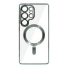 Etui Chrome MagSafe na telefon Samsung Galaxy S26 Ultra 5G S948 zielone