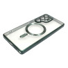 Etui Chrome MagSafe na telefon Samsung Galaxy S26 Ultra 5G S948 zielone