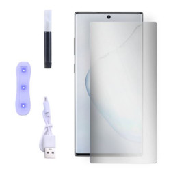 9H SZKŁO hartowane na telefon Samsung Galaxy Note 10+ N975 UV + lampa bezbarwne