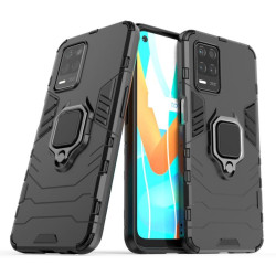 ETUI PANCERNE RING ARMOR na telefon Realme 8 5G RMX3241 / V13 5G RMX3043 czarne