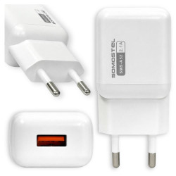 Ładowarka sieciowa USB-A 10W SMS-A52 - szybkie ładowanie