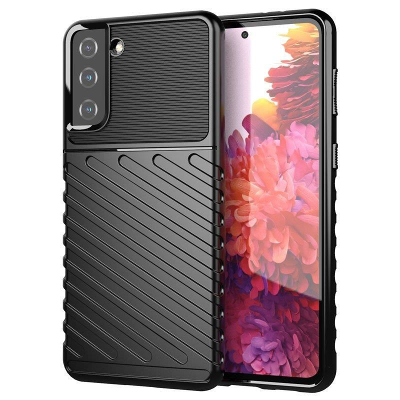 ETUI PANCERNE THUNDER na telefon Samsung Galaxy S22+ 5G S906 czarne