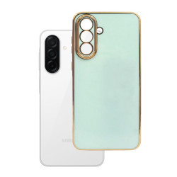 Etui Glamour na telefon Samsung Galaxy A26 5G A266 / A17 5G A176 / A17 4G A175 miętowe