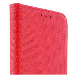 Etui Smart Magnet na telefon OPPO A6x 4G CPH2819 / A6x 5G 5G CPH2783 / A6t 4G CPH2847 / A6t 5G CPH2853 / A6c 4G PMC110 czerwone