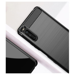 Etui Bumper Carbon Lux na telefon Sony Xperia 10 III 5G XQ-BT52 czarne