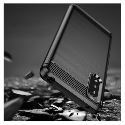 Etui Bumper Carbon Lux na telefon Sony Xperia 10 III 5G XQ-BT52 czarne