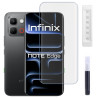 9H SZKŁO hartowane na telefon Infinix Note Edge 5G X6887 UV + lampa
