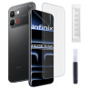 9H SZKŁO hartowane na telefon Infinix Note Edge 5G X6887 UV + lampa