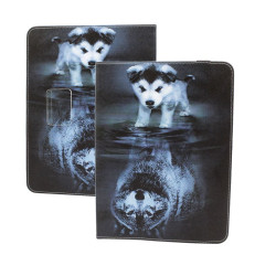 Etui na tablet 10" cali UNIWERSALNE / T-Mobile T Tablet 5G TCL TAB iPad Samsung Lenovo Kruger&Matz EAGLE 1074 wzór wilk