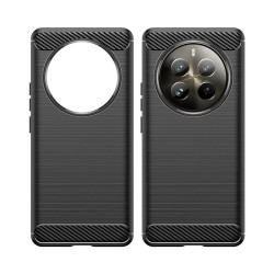 Etui Bumper Carbon Lux na telefon Realme 12 Pro 5G RMX3842 / 12 Pro+ 5G RMX3840 czarne