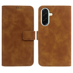 Etui Smart Leather na telefon Samsung Galaxy A37 5G A376 brązowe