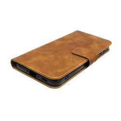 Etui Smart Leather na telefon Samsung Galaxy A37 5G A376 brązowe