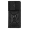 Etui Pancerne CAMSHIELD Ring na telefon Xiaomi 13T / 13T Pro 5G / Redmi K60 Ultra 5G czarne