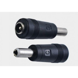 Adapter DC 2,1/5,5 mm na 2,5/5,5 mm przejściówka