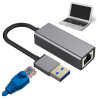 Adapter USB na ethernet LAN RJ45 1 Gb/s do laptopa